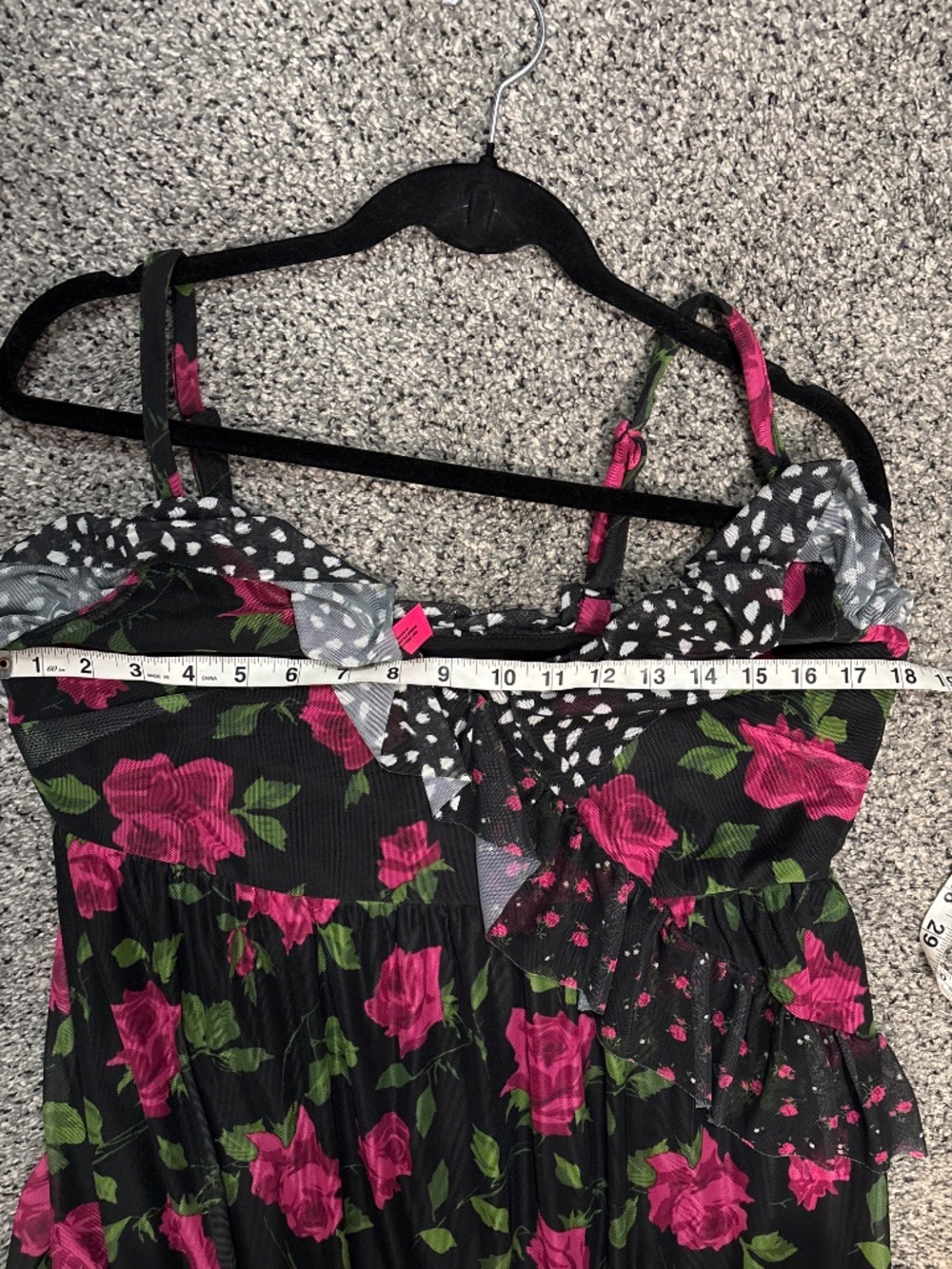 Torrid Betsey Johnson maxi dress 00x 10 - Picture 11 of 11